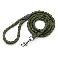 Non-Retractable Nylon Braided Dog Leash for Easy Control