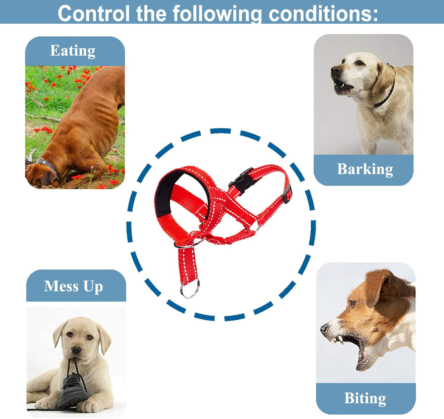 Dog Head Collars Training Harness