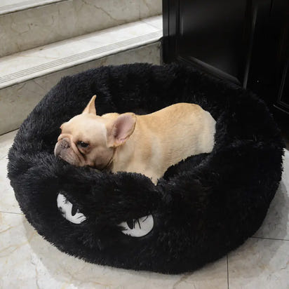 Round Cat and Dog Bed - Pet Cushion and Supplies